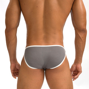 <span class=keywords><strong>Perizoma</strong></span> Tinta Unita Sexy per Uomini Maturi Gay LGBTQ, Intimo Morbido Traspirante in Cotone, <span class=keywords><strong>Comodo</strong></span> Essenziale per Ogni Giorno - Product Image 2