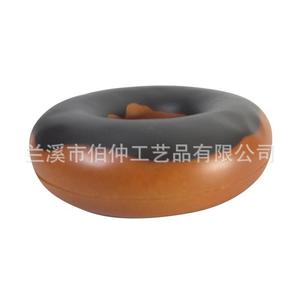 Pu Donut Stress Ball 9.8*2.5Cm Slow <b>Rebound</b> Fidget Toy For Kids Unisex - Product Image 1