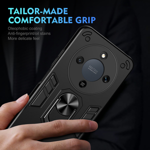 Étui de téléphone portable antichoc avec support d'anneau 2 en 1 pour <span class=keywords><strong>Honor</strong></span> 500/Magic8 Pro/X5c/X9d/X7d/X70/400 Smart - Product Image 5