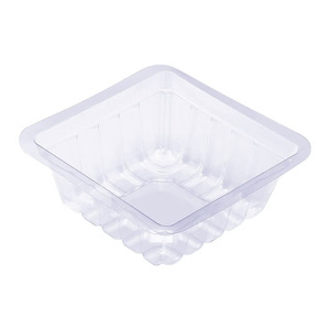 Disposable Dressing Box Square Transparent PVC Medical Grade Wound Care Container - Product Image 1