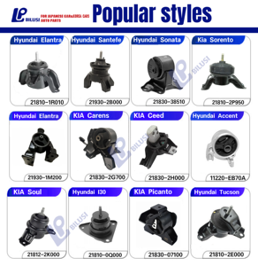 Juego de Soportes de Motor Bilusi para Sistemas de Motor Automotriz para Toyota, Nissan, <span class=keywords><strong>Honda</strong></span>, Hyundai, Kia, Mazda, Subaru - Product Image 2