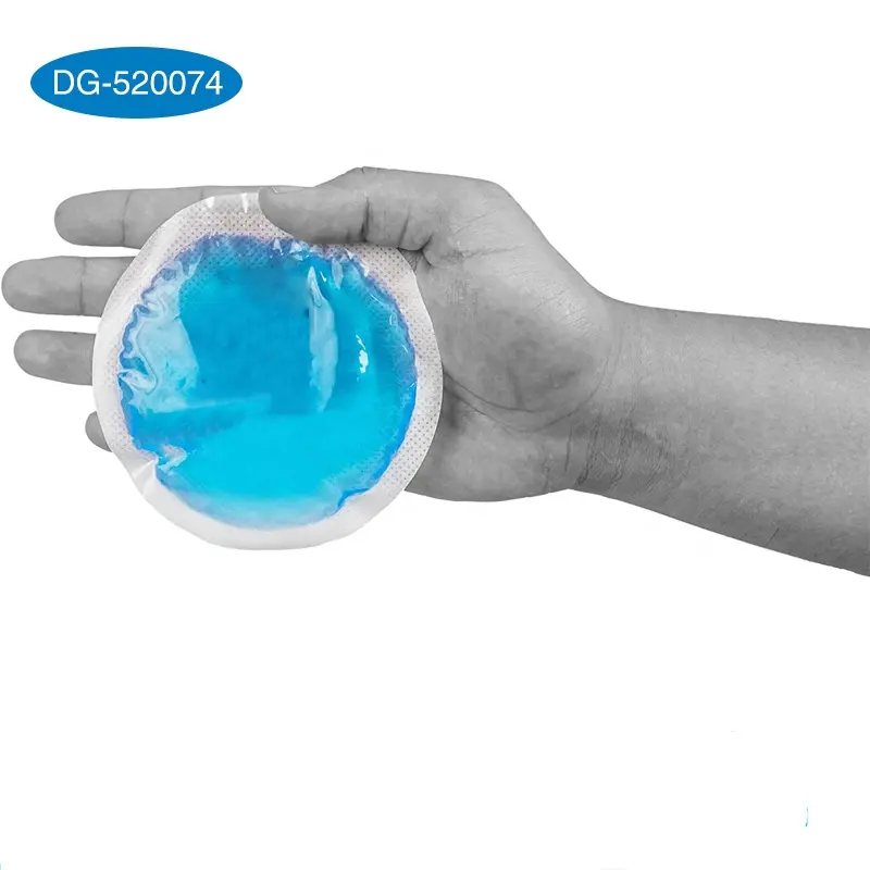 BDE Hot selling Round Gel Pack for Hot and Cold Reusable Therapy Pain relief and suitable for Men Women