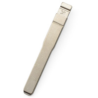 38 #   Lame de clé métallique non taillée HU101 pour télécommandes universelles KD Keydiy Xhorse VVDI, ébauches de clés de voiture n°38