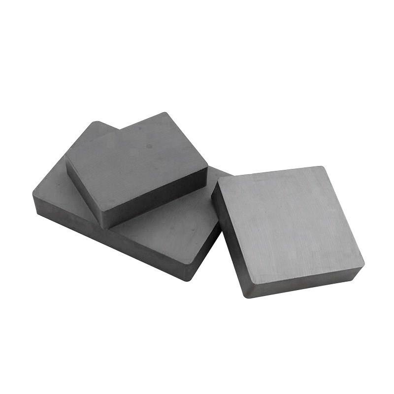 Ferrite Ferrite Permanent Magnet Block Door Stopper Square Patch Y35 Grade ...