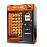Hamburger Hotdog Hot Food Distributeurs automatiques de pizzas intelligents entièrement automatiques