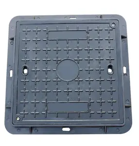 A15 EN124 square SMC composite oil tank fiber glass FRP plastic sewer manhole cover