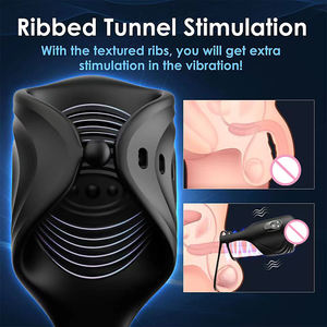 APP Cock <span class=keywords><strong>Ring</strong></span> Vibratoren Zeitverzögerung Ejakulation wiederaufladend Vibrierende Masturbatoren <span class=keywords><strong>Sex</strong></span>-Spielzeug für Männer Erwachsene Spermienverschluss - Product Image 6