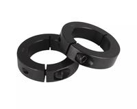Collier de fixation à axe unique en aluminium anodisé, alésage de précision de 1 pouce, anneau de positionnement métrique, norme ISO OEM pour l'automatisation