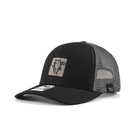 Topi Jaring Bordir Personalisasi Grosir OEM, Topi Trucker 112 Model Vintage Fashionable Berbahan Katun dengan Penutup yang Dapat Disesuaikan, Laris Manis