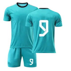 Sıcak satış 24-25 yetişkin rahat kısa kollu erkek yüksek kaliteli futbol spor eğitim elbiseleri