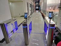 Mecanismo de Torniquete de Barrera de Paso Rápido, Sistema de Control de Acceso con Código QR, Puerta Giratoria Automática