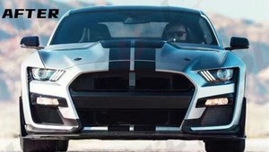 ชุดแต่ง PP Body Kit สำหรับ <span class=keywords><strong>Ford</strong></span> <span class=keywords><strong>Mustang</strong></span> ปี 2018-2020 อัพเกรดเป็น GT500 Shelby |   ติดตั้งง่าย |   OEM - Product Image 5