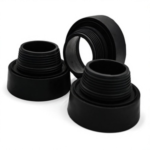 Anneau anti-odeur moderne en caoutchouc noir pour urinoir, idéal pour salle de bain, toilettes et cuisine |   Écologique |   Installation facile |   Longue durée de vie | - Product Image 1