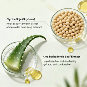 Sérum Visage à l'Aloe Vera, Acide Hyaluronique, Vitamine E et Squalane pour Réparation Profonde, Peaux Sensibles à Tendance Acnéique, Apaisant et <span class=keywords><strong>Anti</strong></span>-Rougeurs - Product Image 2