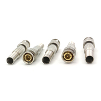 Connecteur BNC mâle sans outil - Adaptateur BNC sans soudure en cuivre pur 18AWG pour l'installation de caméras CCTV 4K 8MP - Étanche