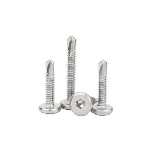 410 Stainless Steel Beveled Internal Hex Socket Head Cap Screw M5.5 M6.3 Self Drilling Self Tapping Dovetail Screw Construction - Product Image 3