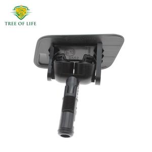 ฝาครอบหัวฉีดน้ำล้างกระจก รุ่น Tree Of Life หมายเลขอะไหล่ 98680-3M000 98690-3M000 สำหรับรถยนต์ Genesis Rohens ปี 2008-2011 กันชนหน้า ทำจากพลาสติก - Product Image 3