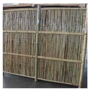 Paneles de Cerca de Bambú Premium para Jardín, Resistentes a la Intemperie, Barrera de Privacidad de Bambú para Exteriores, Decoración de Patio Trasero - Product Image 1