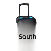 En gros, grande enceinte trolley d'extérieur sans fil de 12 pouces PLUS pour karaoké, batterie au lithium 30-50W OEM