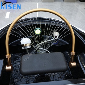 KISEN Offre Spéciale Fauteuil de Lavage Électrique pour Salon de Coiffure et Spa avec Table de Massage et Vaporisateur de Thérapie Capillaire - Product Image 3