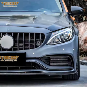 Per Benz classe <span class=keywords><strong>C</strong></span> W205 aggiornamento versione originale C63 A-MG Bodykit 2015 2016 2017 2018 2019 2020 <span class=keywords><strong>2021</strong></span> - Product Image 2
