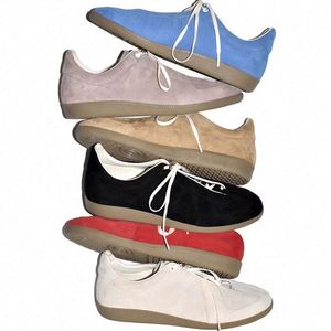 Zapatillas Retro Coreanas de Cuero Vacuno para Hombre, con Cordones, para Oficina y Trabajo, con Parches, Antideslizantes, Transpirables y Ligeras, para Primavera/Verano - Product Image 1