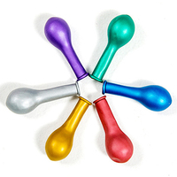 Ballons en latex chromés colorés de 5 pouces pour la décoration de fête et de mariage en gros