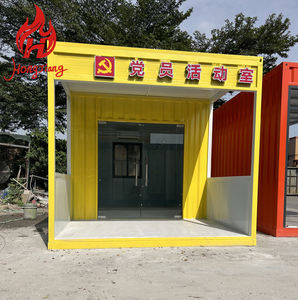 Taşınabilir Konteyner Evler Kolay Kurulumlu Modüler Ofis ve Küçük Ev Dış Mekan Kullanımı İçin Villalar İçin Gönderime Hazır - Product Image 2