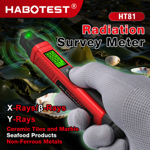 Detector de Radiación HABOTEST HT81, Tipo Pluma, 0.00uSv-5000mSv, Pantalla Digital, Alarma Luminosa, para Detección de Radiación Nuclear - Product Image 3