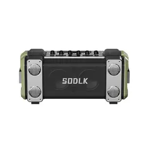 SODLK S1032 320W taşınabilir açık hoparlör güçlü derin bas Subwoofer TWS Stereo ses Boombox için parti plaj kamp garaj