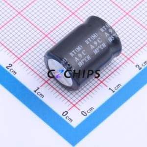 Condensateur électrolytique en aluminium à montage traversant ERT226M2WI16CB, composant à montage traversant (THT), D12.5xL16mm 22uF 20% 450V 5mm - Product Image 2