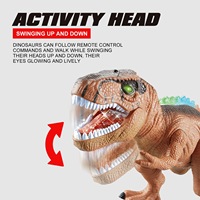 Jouets de dinosaures robots réalistes 2,4 GHz, marche, danse, dinosaures télécommandés, Tyrannosaurus Rex, jouets de dinosaures télécommandés pour enfants