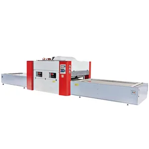 ZICAR Plc Automatic Wood Door Pvc Covering Laminating Film Vacuum Membrane Press Machine