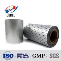 JEREL JR-0101 Feuille d'aluminium pharmaceutique de qualité médicale, composite souple en alliage 8021 OPA/PVC, 130-200 microns, pour comprimés pharmaceutiques