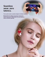 KAKIYA Headphone Nirkabel Generasi ke-2 hingga ke-7 Terlaris, Chipset Jerry, Tahan Air, Pengisian Daya Tipe-C