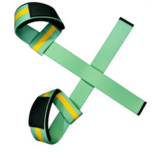 Sangles de Soutien Poignet Rembourrées en Laine, Nouveau Design Personnalisé, Haute Qualité, Respirantes, Antidérapantes, pour Musculation et Entraînement de Force - Product Image 1