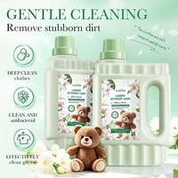 Protecteur de couleur, lessive liquide écologique jetable, parfum jasmin et osmanthus, adoucissant pour tissus, 2 kg