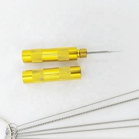 Kit de nettoyage pour pistolet de peinture, aérographe et outils de nettoyage : brosse, aiguille, grattoir et embout