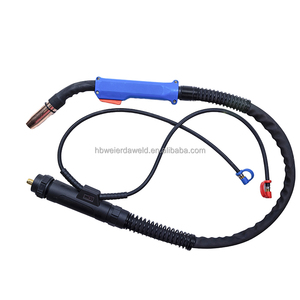 Verda <span class=keywords><strong>601D</strong></span> <span class=keywords><strong>Binzel</strong></span> MIG/MAG làm mát bằng nước Hàn ngọn đuốc với Euro nối súng hàn - Product Image 1