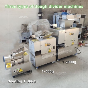 Divisora y Cortadora Automática de Masa, Máquina Pequeña para Dividir Masa Continuamente y Redondearla para Hacer Pan Pita - Product Image 6