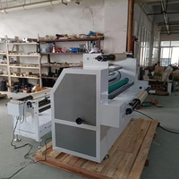 Machine de laminage professionnelle automatique rouleau à rouleau pour papier thermique chaud et froid, film Bopp Opp Pvc Pet métallisé