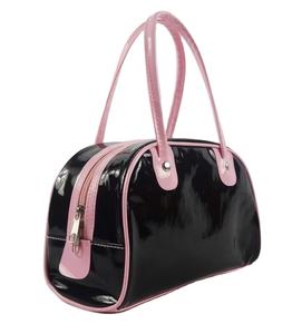 Nouveau sac fourre-tout en PVC tendance <span class=keywords><strong>Paris</strong></span>, sac hobo unisexe avec fermeture à glissière, motif bonbon et deux poignées doublées de polyester - Product Image 3