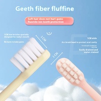 Brosse à dents au fluorure pour enfants, motif éléphant de dessin animé, 3-10 ans, poils doux en nylon 610, design mignon, Hao Tooth PP+TPR, pour la maison