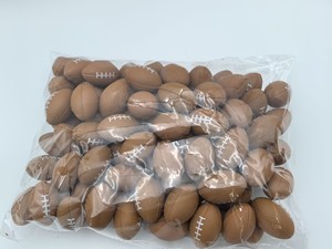 Pelota <span class=keywords><strong>Antiestrés</strong></span> de Fútbol Americano de Espuma PU Personalizada de 5 x 3 cm con Diseño de Ventilación para Niños y Regalos Promocionales - Product Image 5
