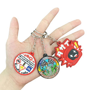 Vibrant Cartoon PVC Rubber Keychains with Personalized Logo for Fan Merchandise & Event Giveaways - Product Image 5