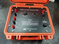 Mètre de résistivité numérique à haute sensibilité, mesureur de résistivité électrique de surface, mètre IP pour l'exploration minière