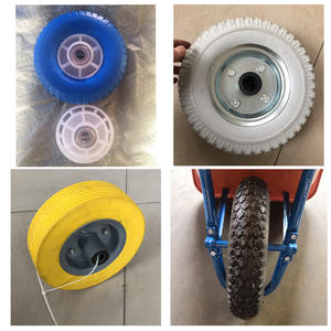 <span class=keywords><strong>Rueda</strong></span> <span class=keywords><strong>inflable</strong></span> sólida de material de goma tipo espuma PU 2,50-4 <span class=keywords><strong>para</strong></span> <span class=keywords><strong>carretilla</strong></span> de mano - Product Image 6