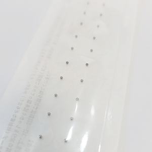 स्पष्ट टेप स्टेनलेस स्टील चुंबकीय बीड कान बिंदु अनुप्रयोग ऑरिकुलर प्रेस प्लास्टर कान के बीज कान एक्यूपंक्चर - Product Image 6