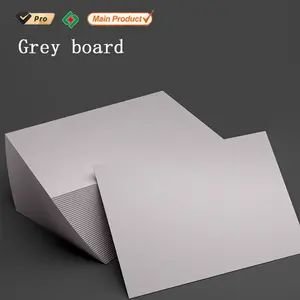 工厂批发灰色板纸2毫米回收灰色刨花板纸