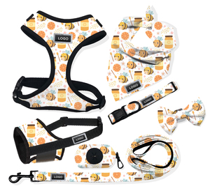 HUASONG犬の鎖調節可能な犬のハーネスかわいいデザイン胸の襟ハロウィーンペット用品 - Product Image 6